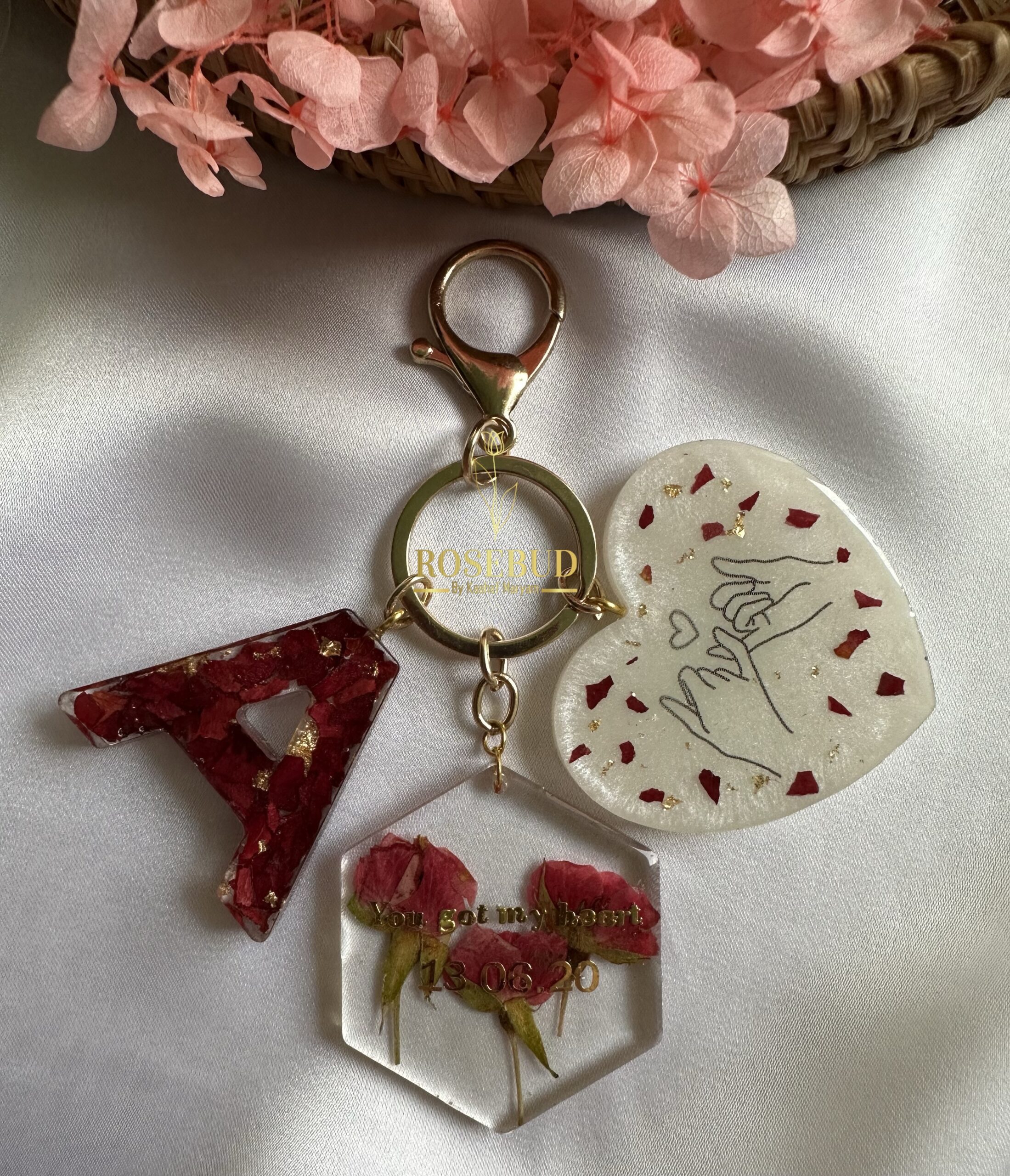 Letter Keychain